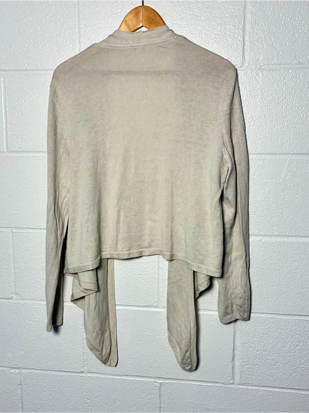 J Jill linen modal rayon cotton blend drape cardigan